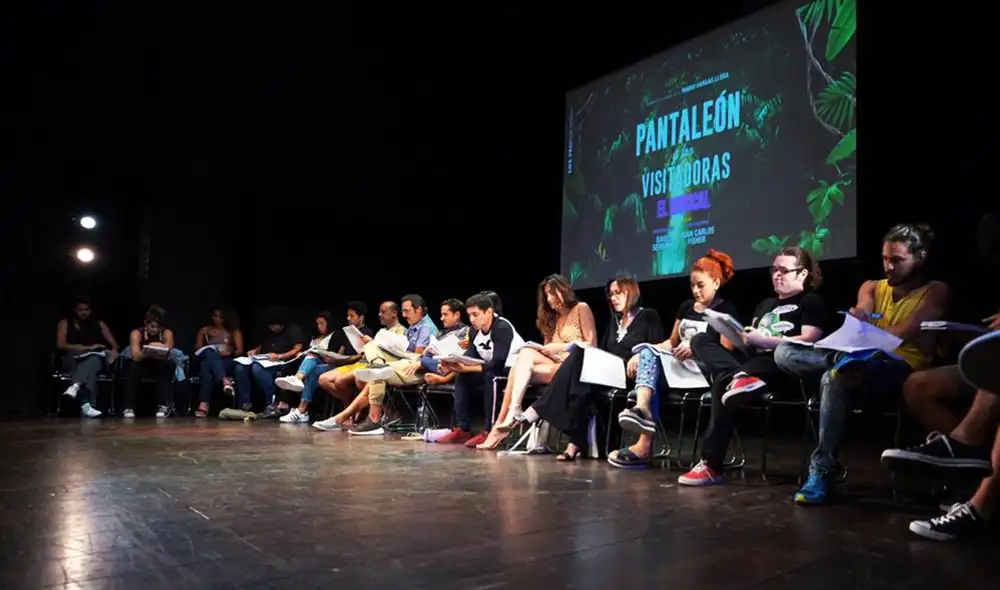 Elenco inició lectura de guiones de Pantaleón y las visitadoras El Musical Elenco inició lectura de guiones de Pantaleón y las visitadoras El Musical