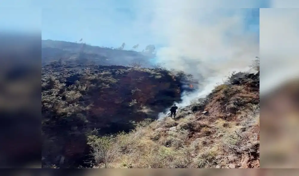 Otro incendio forestal dejó una persona muerta en la localidad de Maranganí en Quispicanchi.