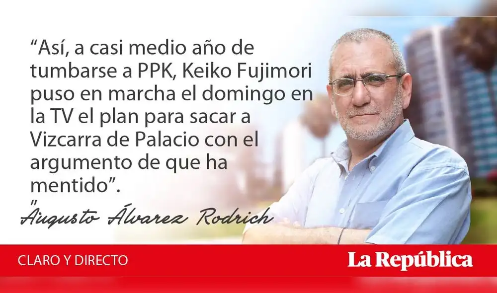 Keiko lanzó el golpe y va por Vizcarra
