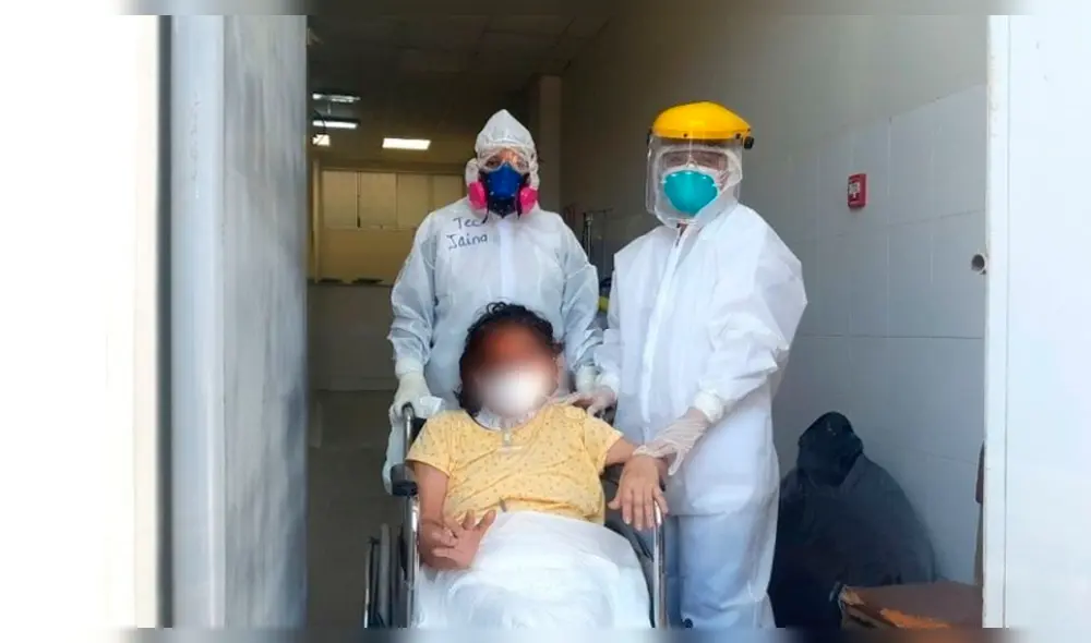 Madre de ocho hijos vence la covid-19 en Piura.