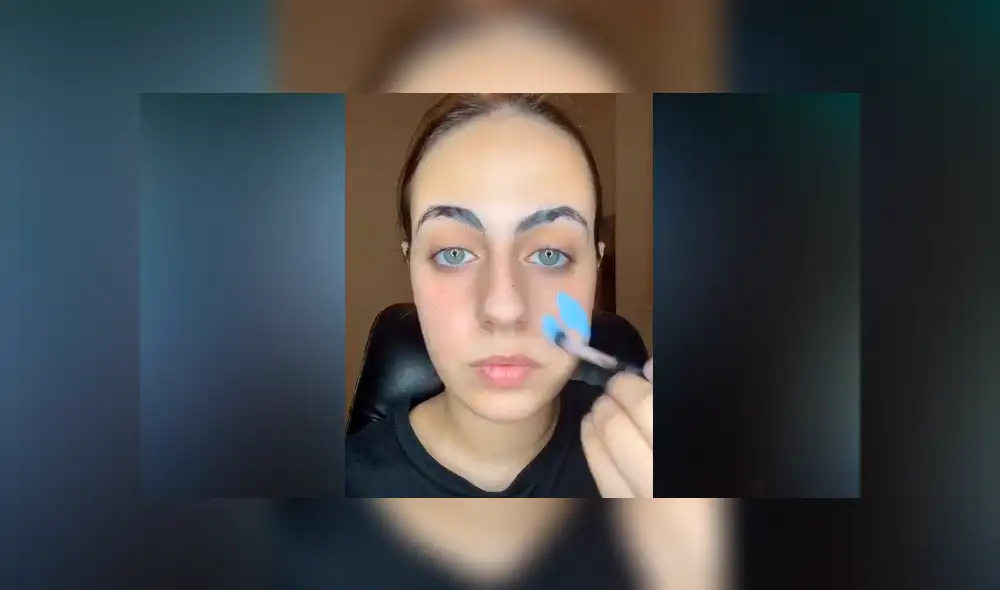 Desliza las imágenes para ver la increíble transformación que experimentó una joven para ser igual a Neytiri de Avatar. Foto: Stephh /TikTok