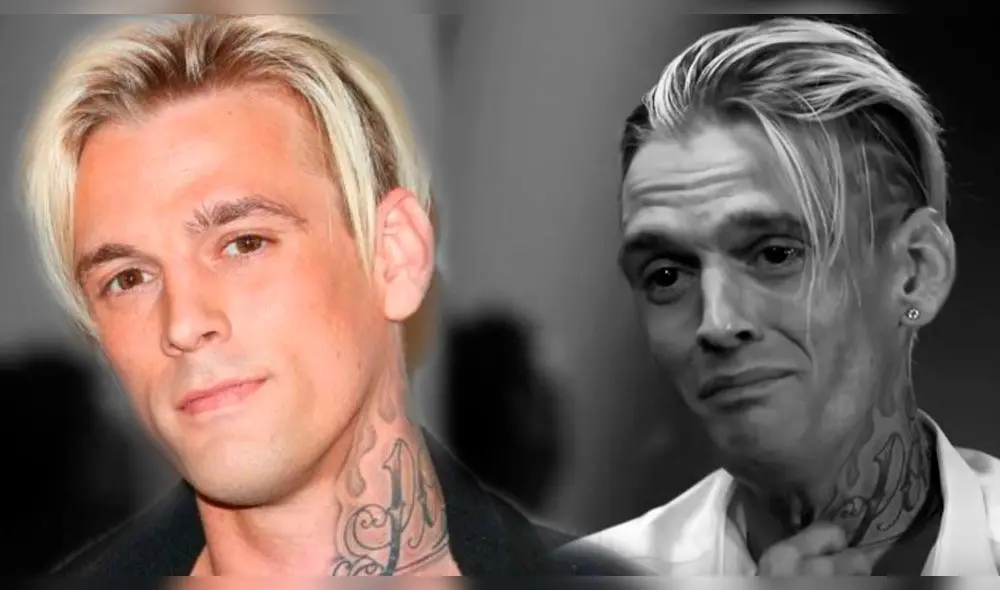 Aaron Carter es internado de emergencia por extrema delgadez