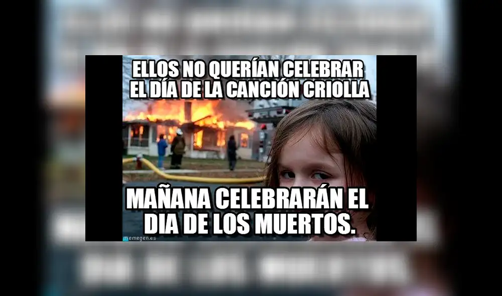 Facebook: "Halloween" y el "Día de la Canción Criolla" tienen batalla de memes y aquí están los mejores [FOTOS]