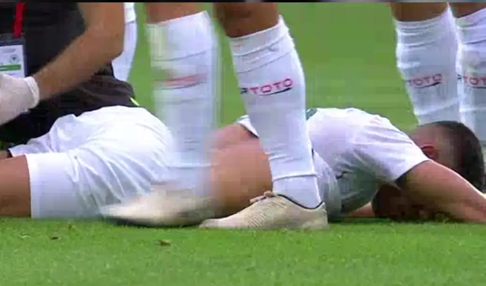 Paolo Hurtado salió lesionado en el reinicio de la Liga de Turquía. | Foto: GOLPERÚ