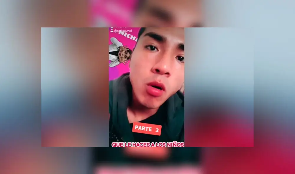 Desliza las imágenes para ver la increíble imitación que hizo un joven de los mejores personajes de Jorge Benavides. Foto: Paolo Enciso Asmat/TikTok