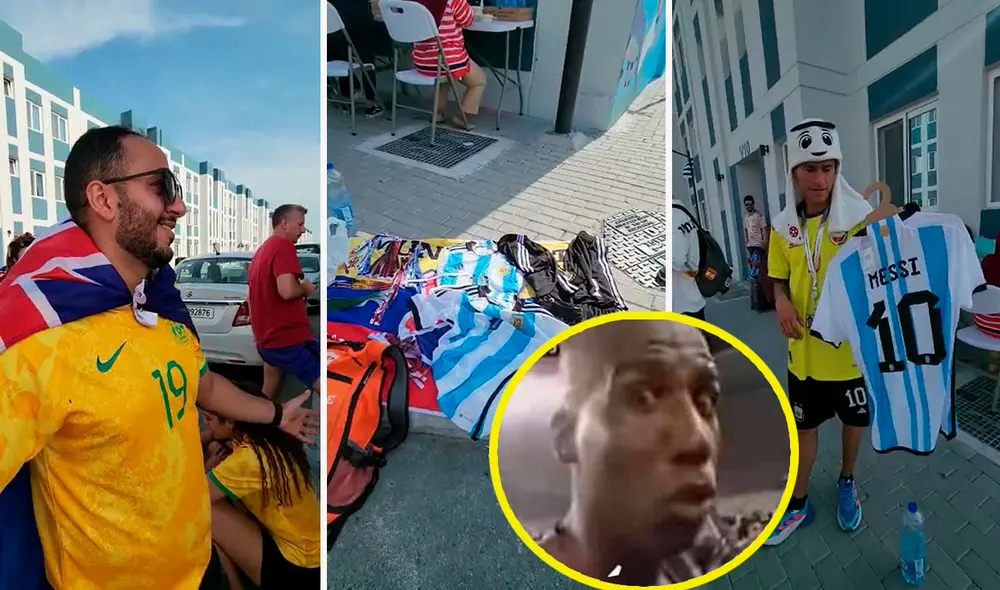 “No amigo, Perú no clasificó al mundial. Ustedes lo eliminaron”, respondió el vendedor tras escuchar el pedido del australiano. Foto: composición LR