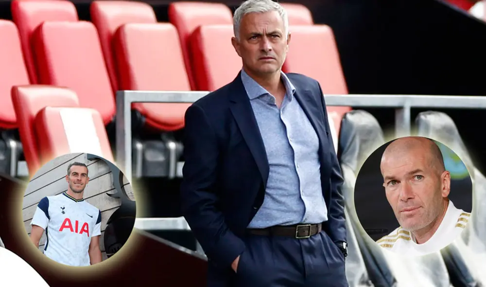 José Mourinho habló sobre la llegada de Gareth Bale al Tottenham. (FOTO: EFE/Composición La República).