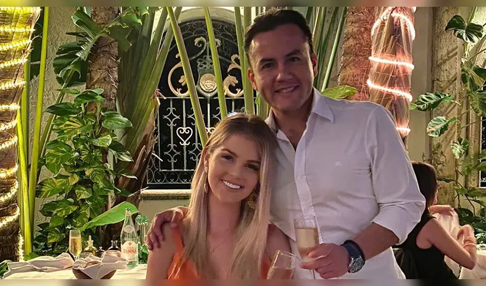 Richard Acuña y Brunella Horna ya conviven. Foto: Instagram