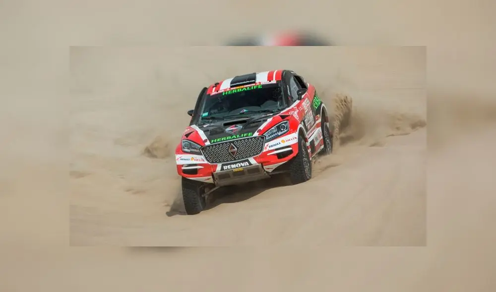 Dakar 2018: Nicolás Fuchs descendió varias posiciones en la segunda etapa