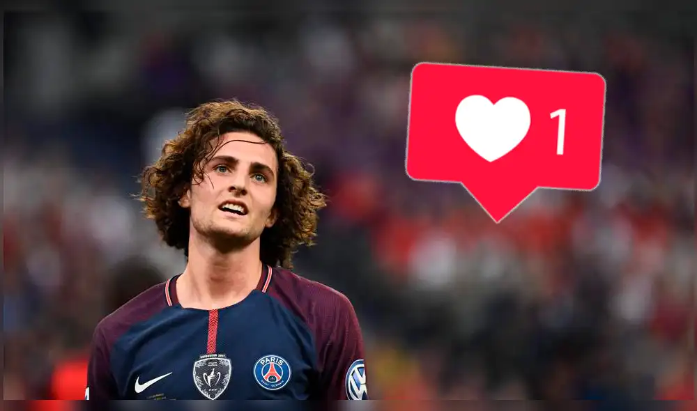 Adrien Rabiot fue suspendido por el PSG tras darle "me gusta" a un video de Evra