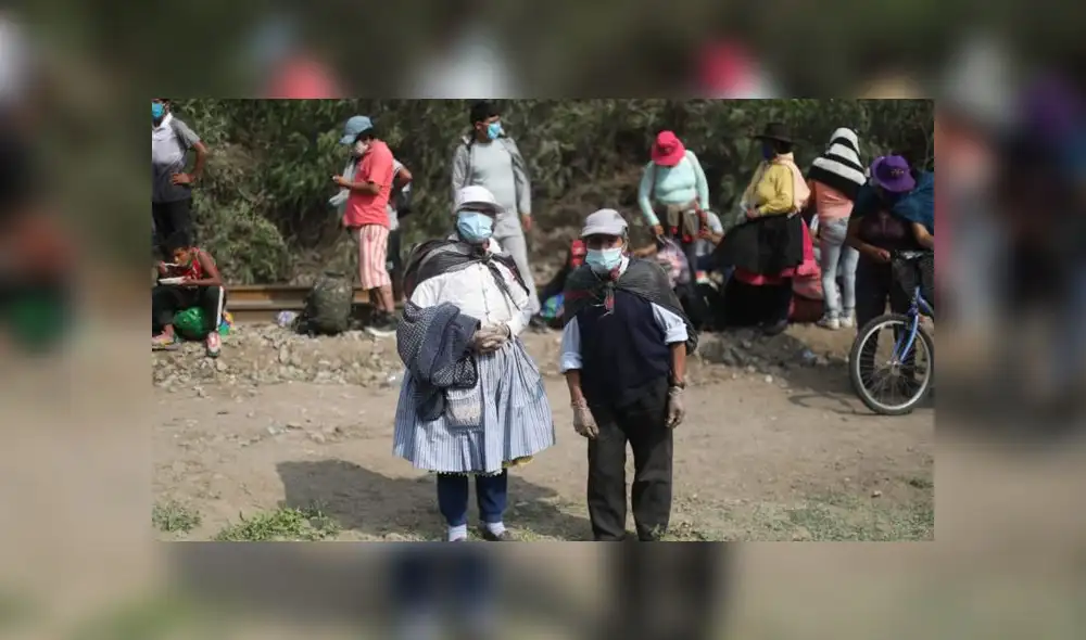 Viceministro de Gobernanza Territorial indicó que realizarán el traslado de las personas con el apoyo de las autoridades regionales. (Foto: Aldair Mejía / La República)