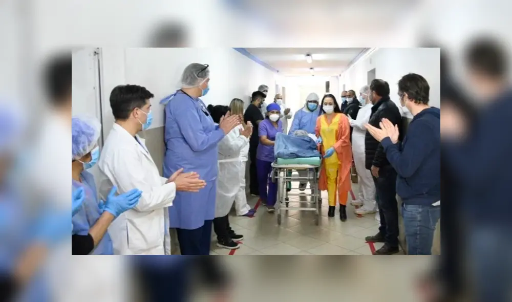 Mujer de 97 años que escapó de la Guerra Civil española sobrevivió al coronavirus. Foto: Clarín Mujer de 97 años que escapó de la Guerra Civil española sobrevivió al coronavirus. Foto: Clarín