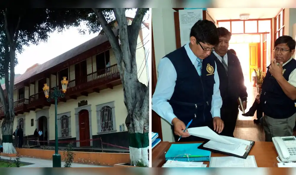 Moquegua: Fiscalía Anticorrupción interviene el municipio de Torata