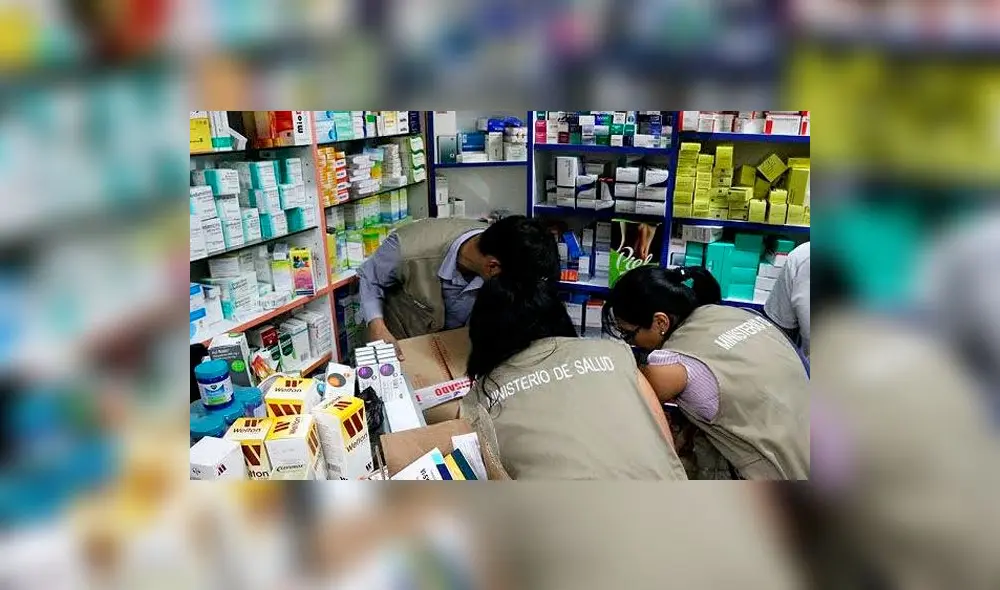 Cercado de Lima: decomisan toneladas de medicamentos ilegales en galería Capón Center