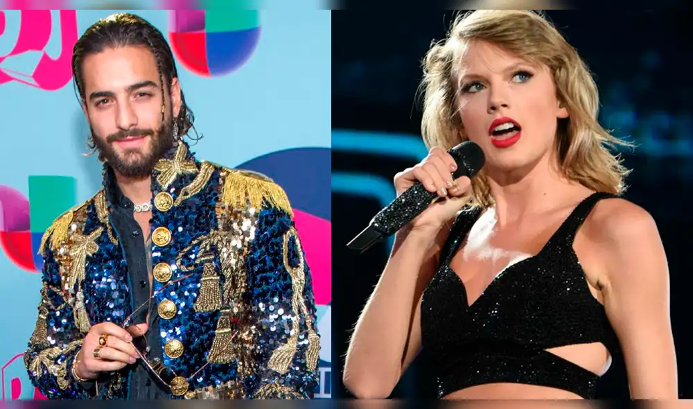 Fans de Taylor Swift rechazan la posible colaboración con Maluma 