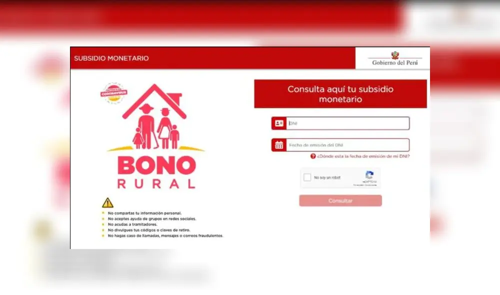 Bono Rural Bono Rural