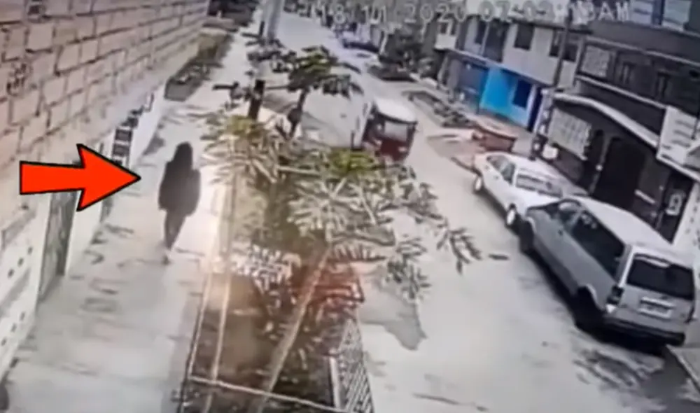 Joven fue interceptada por hampones cuando salió de su casa rumbo al trabajo. Foto: captura de ATV Noticias