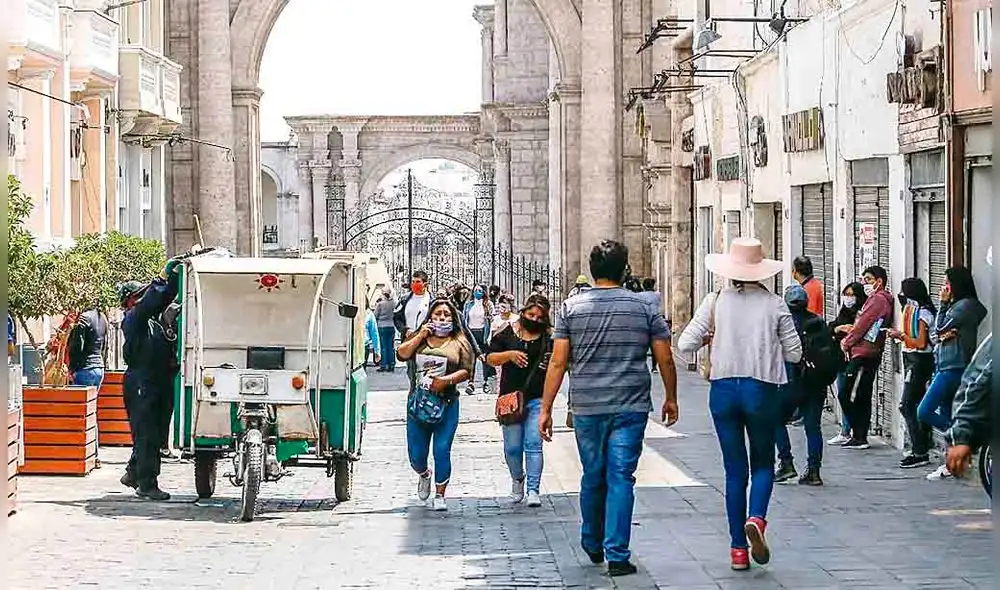 el dato  Según estudio de especialista, el 63% de la población de Arequipa, se habría contagiado con la COVID-19.