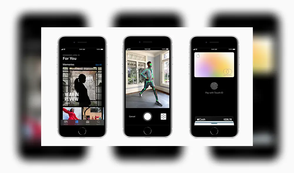 El iPhone SE incluye sensor Touch ID. El iPhone SE incluye sensor Touch ID.