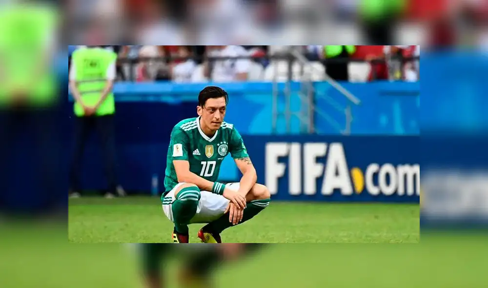 Mezut Özil anunció su renuncia a la selección de Alemania