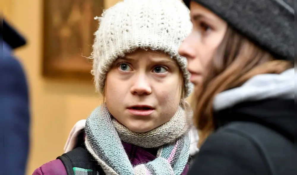 Greta Thunberg acaba de terminar una gira en Bristol, en el suroeste de Inglaterra, donde se dirigió a los jóvenes británicos. Foto: EFE.