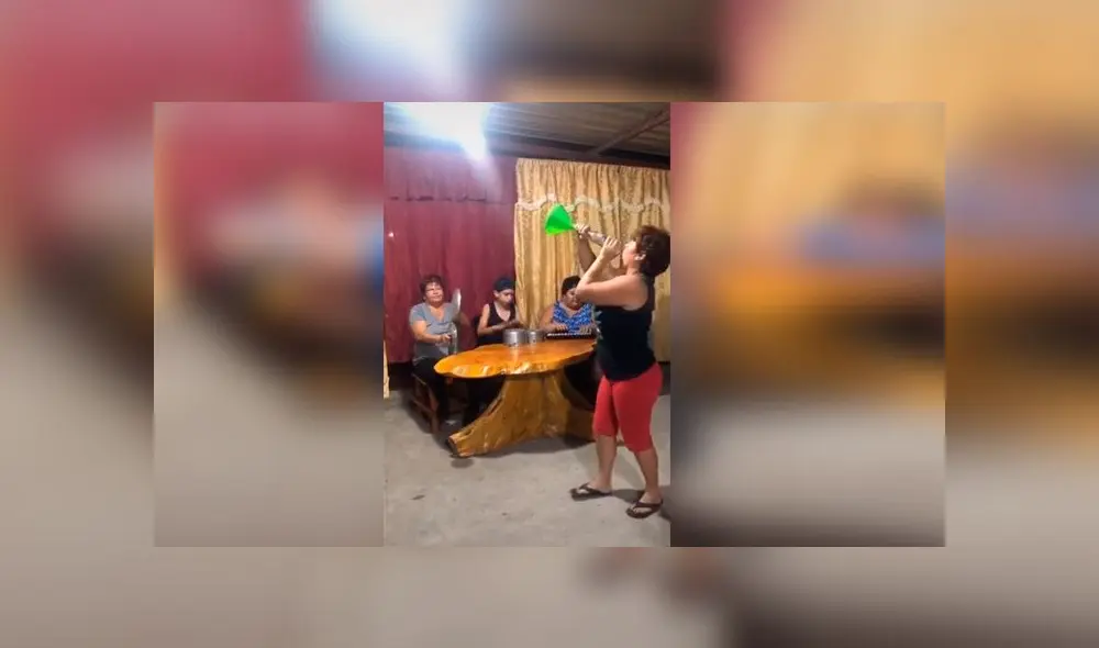 Desliza las imágenes para ver parte de la divertida escena que protagonizó esta familia al ritmo de una pegajosa cumbia. Foto: @adamarylopezc Desliza las imágenes para ver parte de la divertida escena que protagonizó esta familia al ritmo de una pegajosa cumbia. Foto: @adamarylopezc