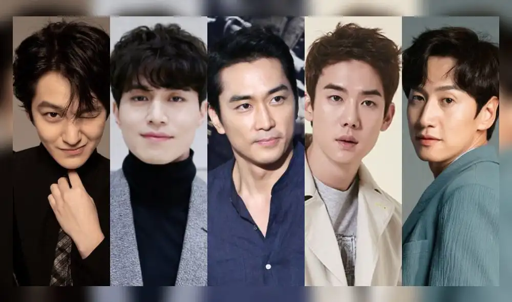 Lee Dong Wook, Kim Bum, Song Seung Heon, Yoo Yeon Seok y Lee Kwang Soo
