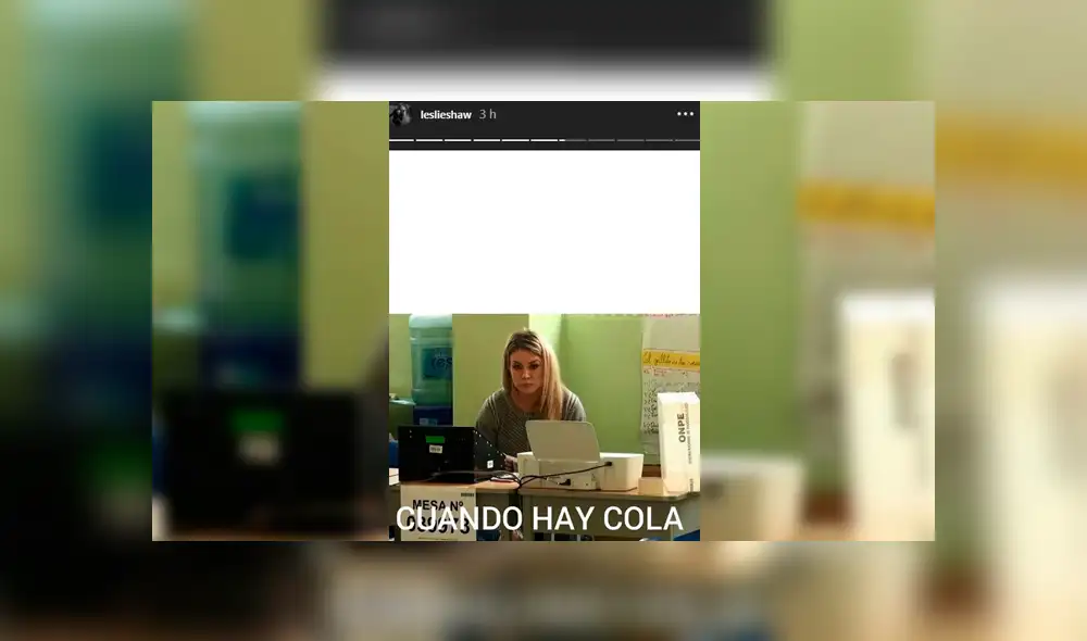Leslie Shaw ironiza con los memes que le crearon tras las elecciones municipales 2018 [FOTOS]