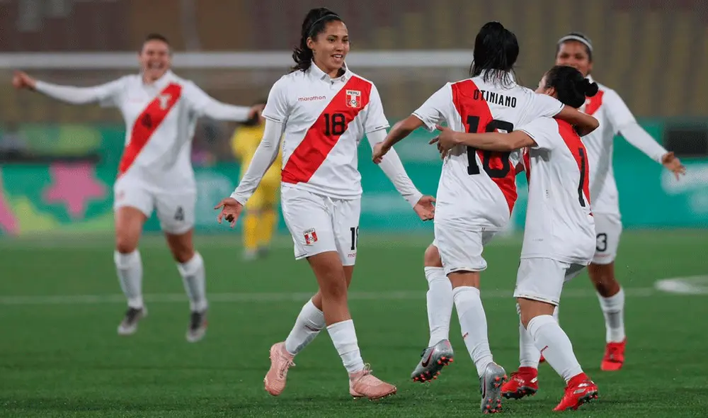 Steffani Otiniano es la primera jugadora peruana en marcar un gol en la historia de los Juegos Panamericanos. | Foto: @SeleccionPeru