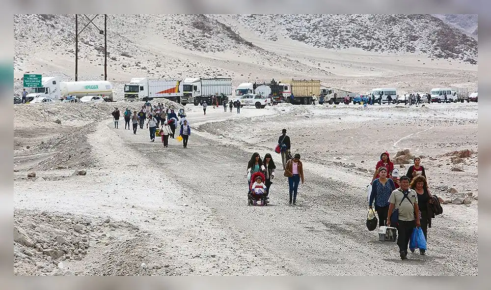 Arequipa: miles de pasajeros varados por paro indefinido de los camioneros [VIDEO]