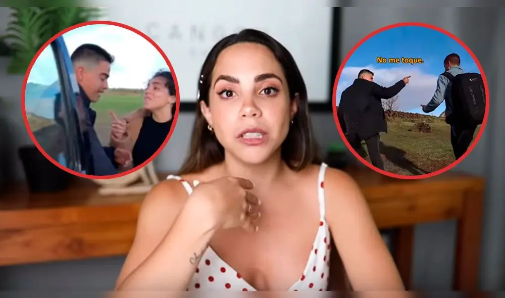 La youtuber peruana denunció que la agredieron en el Parque Nacional Rapa Nui. Fotos: Captura Youtube.