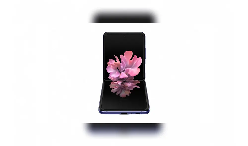 A diferencia del Galaxy Fold, el nuevo Galaxy Z Flip se plegará de forma horizontal para hacerse más compacto.