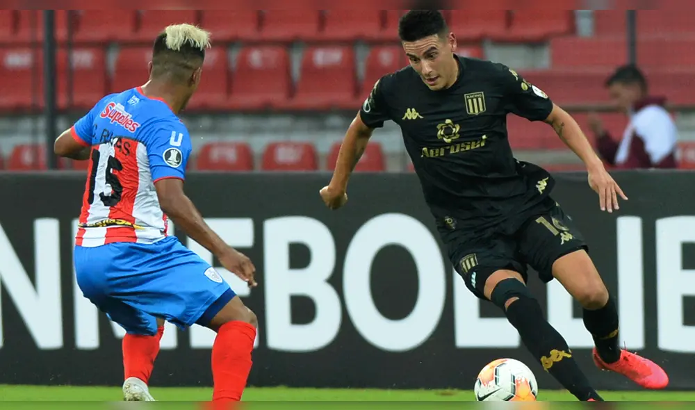 Racing vs. Estudiantes de Mérida: La Academia ganó 2-1 por la fecha 1 de la Copa Libertadores. Foto: AFP