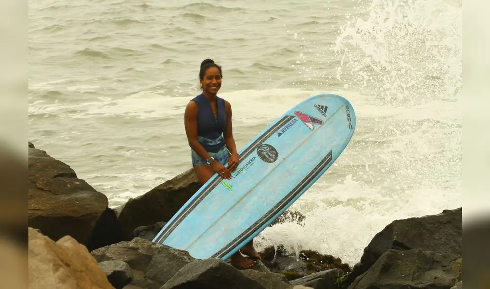 En casa. Mafer, como la llaman sus amigos, nos recibió con una gran sonrisa  durante sus entrenamientos de cara a los Panamericanos.