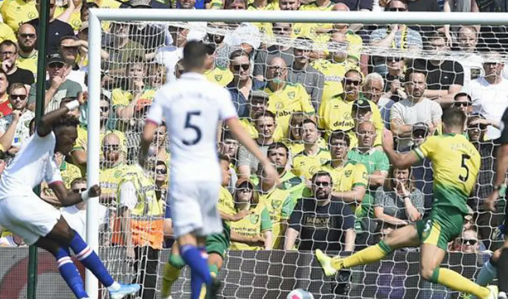 Chelsea vs. Norwich por la Premier League. | Foto: EFE