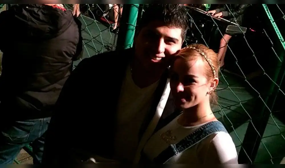 John Kelvin y su esposa. Foto: Instagram.