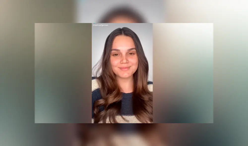 Desliza las imágenes para ver la increíble transformación que experimentó esta joven para ser igual que Henry Cavill en Superman. Fotocapturas: Leticia Gomes/TikTok Desliza las imágenes para ver la increíble transformación que experimentó esta joven para ser igual que Henry Cavill en Superman. Fotocapturas: Leticia Gomes/TikTok