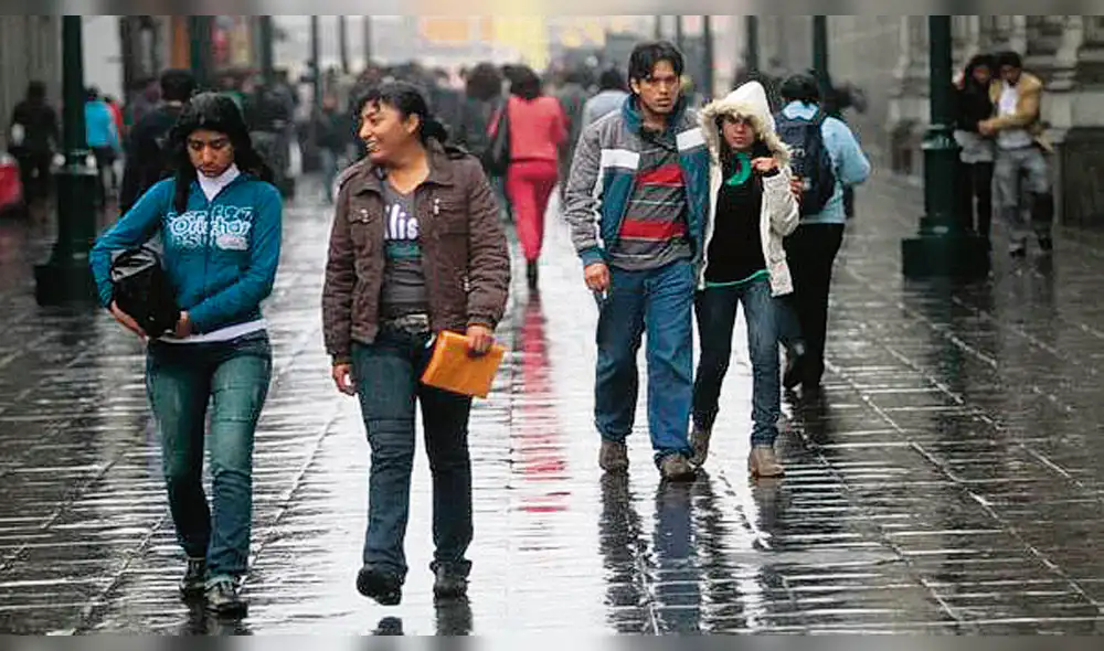 Senamhi: este miércoles empezarían lloviznas en Lima