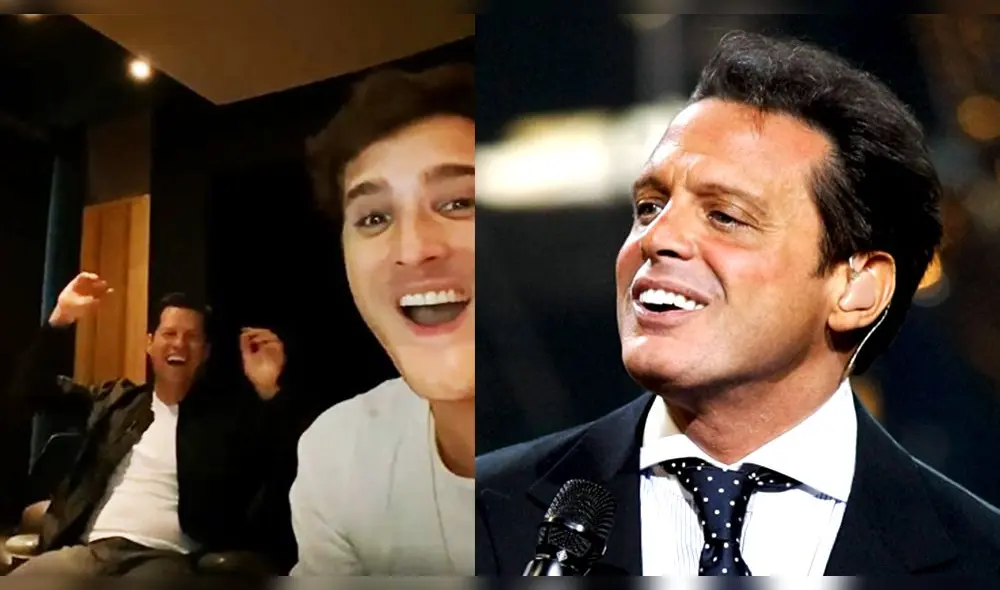 Diego Boneta y Luis Miguel