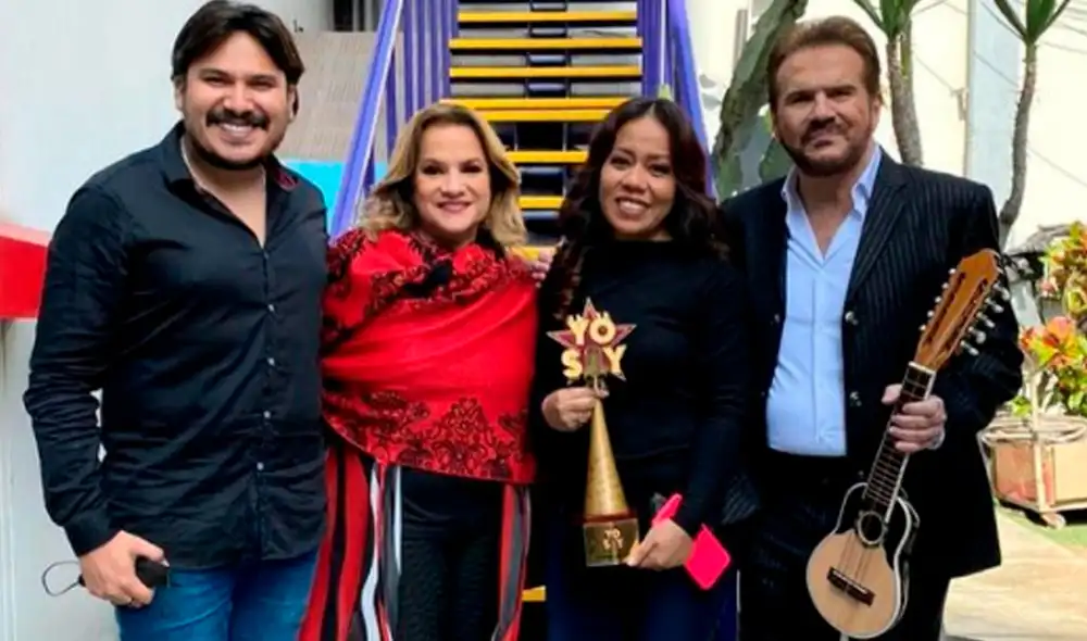 Rossalía Timaná y Jhampier Pinedo son los imitadores peruanos del dúo Pimpinela, desde que se presentaron en el programa Yo soy. Foto: Yo soy Pimpinela / Instagram