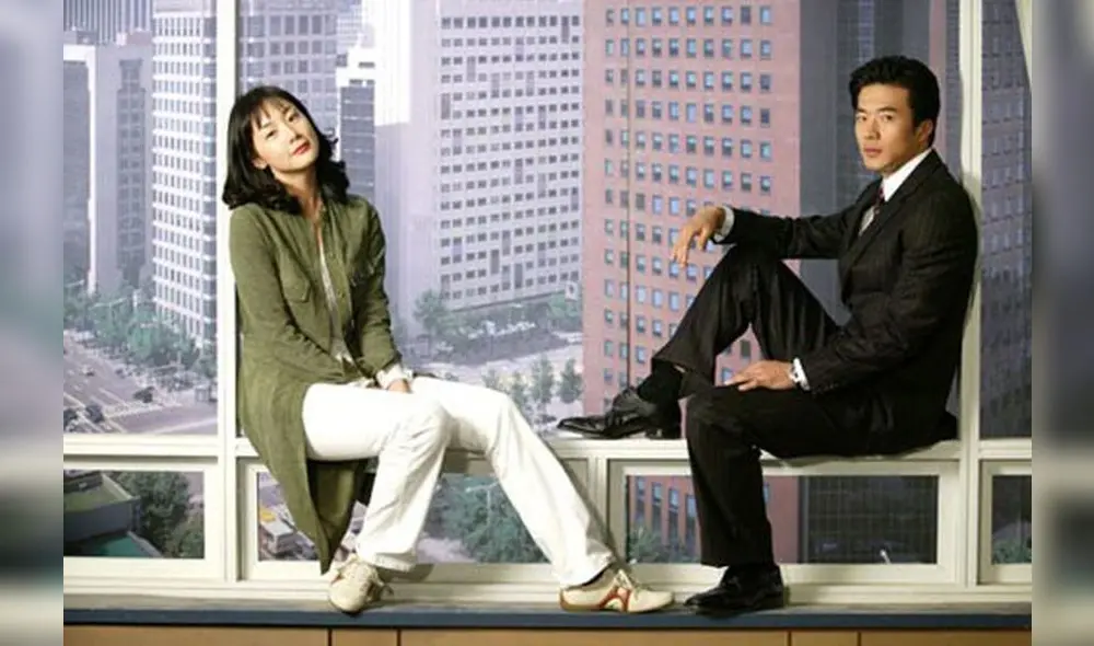Choi Ji Woo y Kwon Sang Woo de Escalera al cielo.