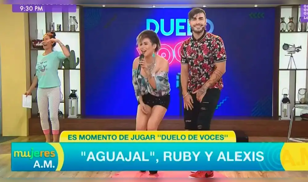 Ruby Palomino opacó a Alexis Descalzo con su potente voz en vivo [VIDEO]