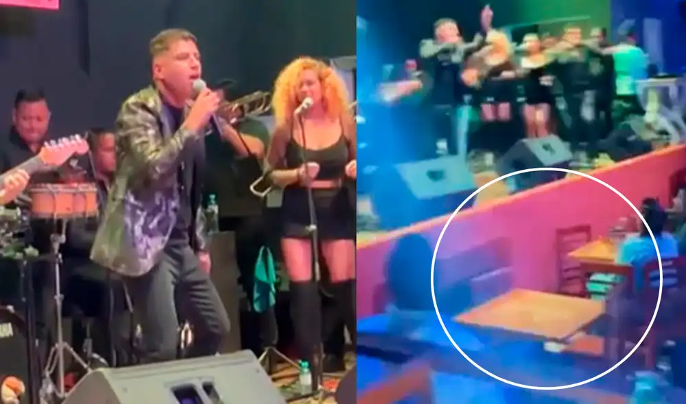 John Kelvin brindó su primer concierto. Foto: capturas Instagram