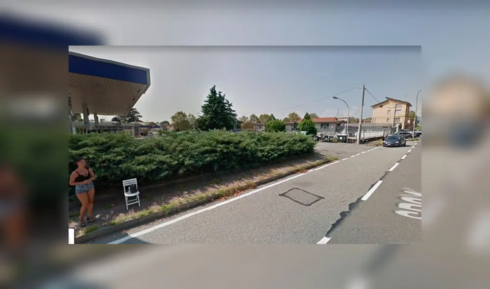 Desliza las imágenes para ver el increíble taller artístico ubicado en dicha zona de Italia. Foto: Google Maps.