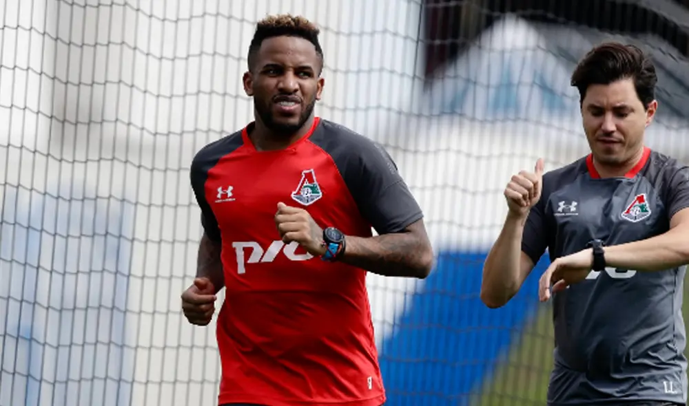 Jefferson Farfán se recuperó de coronavirus y retornará a entrenamientos del Lokomotiv. | Foto: Lokomotiv de Moscú