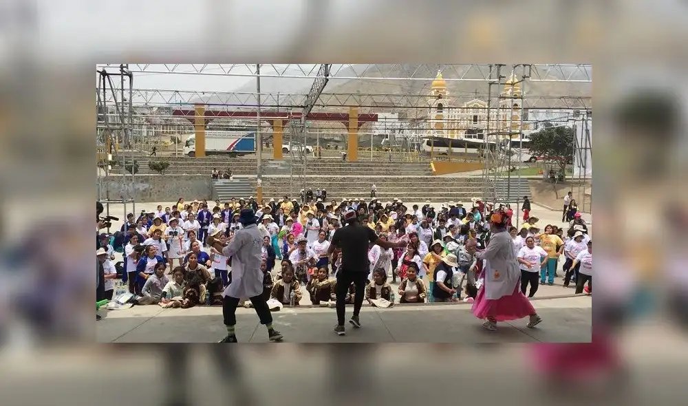 Cáncer: INEN realizó charlas preventivas, aerotón y feria en Manchay [VIDEO] 