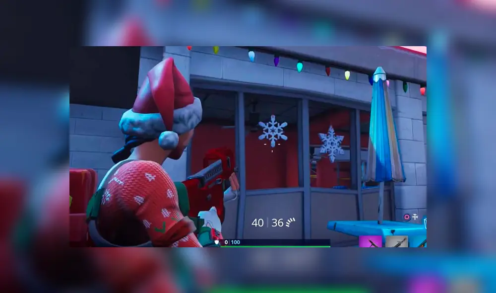 Destruye todos los adornos de copo de Nieve del Festival de Invierno en Fortnite.