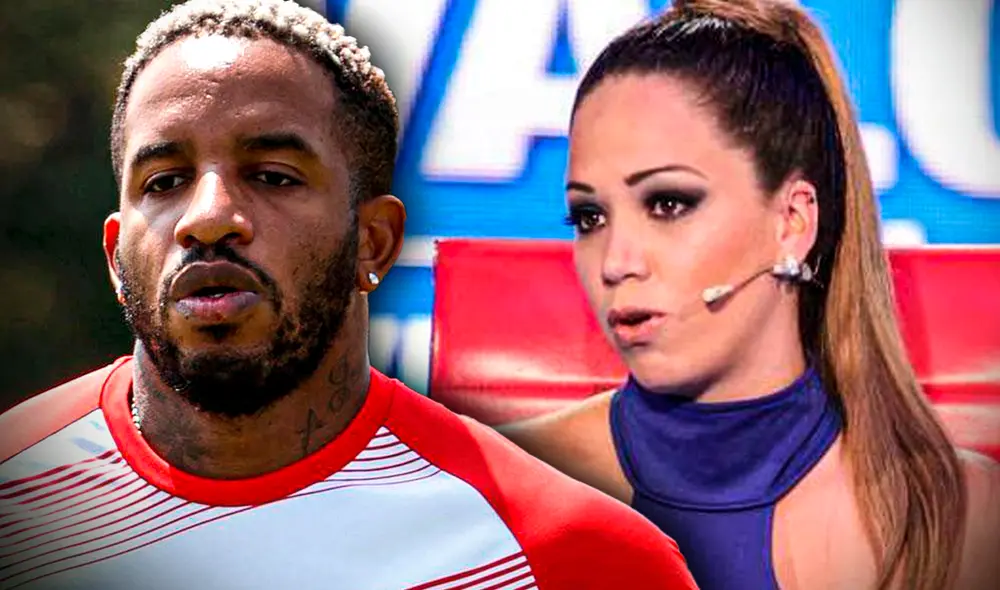 Melissa Klug mantuvo una relación por varios años con Jefferson Farfán. Foto: composición LR/captura Latina/Liga de Fútbol Profesional