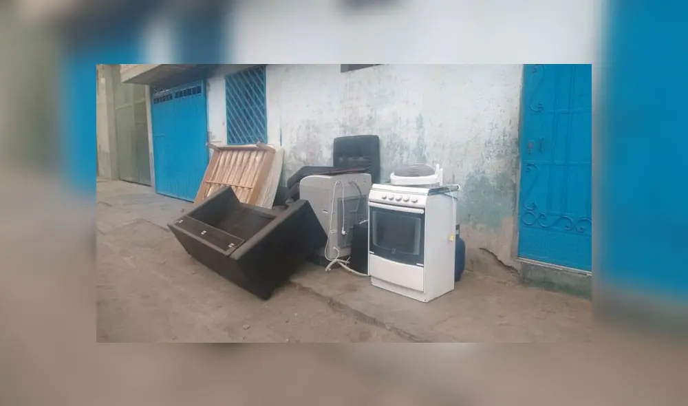 Mujer estaba a punto de llevarse una lavadora, equipo de sonido, televisor, juego de dormitorio, cocina y dinero en efectivo, todo valorizado en más de 15 mil soles. (Foto: Municipalidad de Independencia)