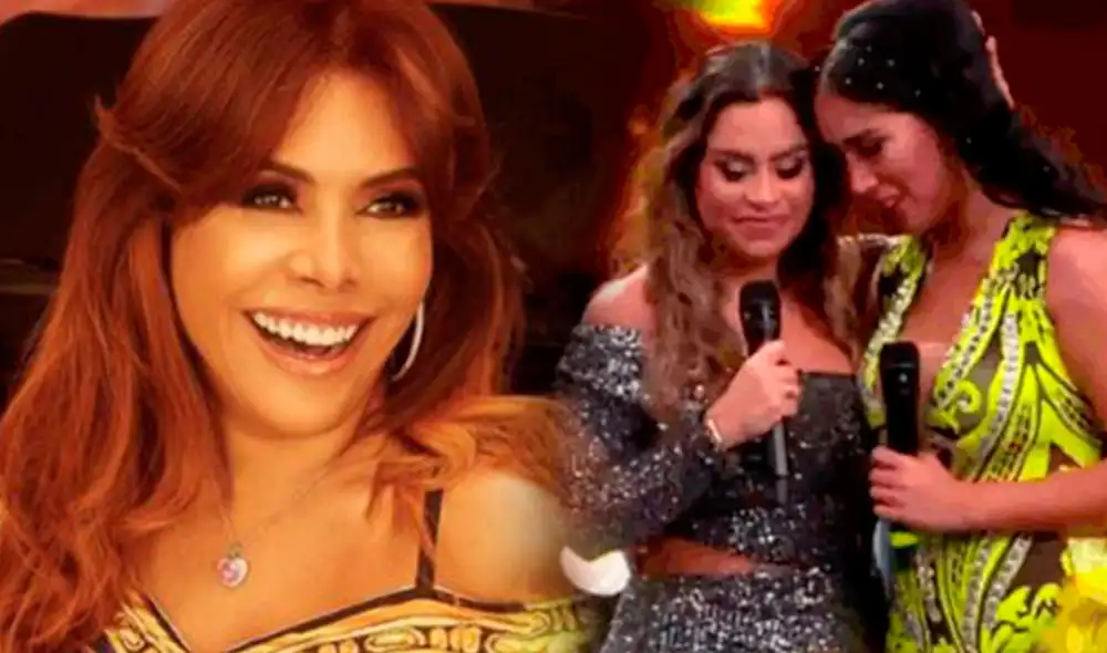 Magaly Medina no cree que abrazo de Melissa de Ethel sea real. Video: ATV Magaly Medina no cree que abrazo de Melissa de Ethel sea real. Video: ATV